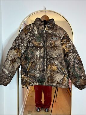 Stussy Real Tree Camo Puffer Jacket